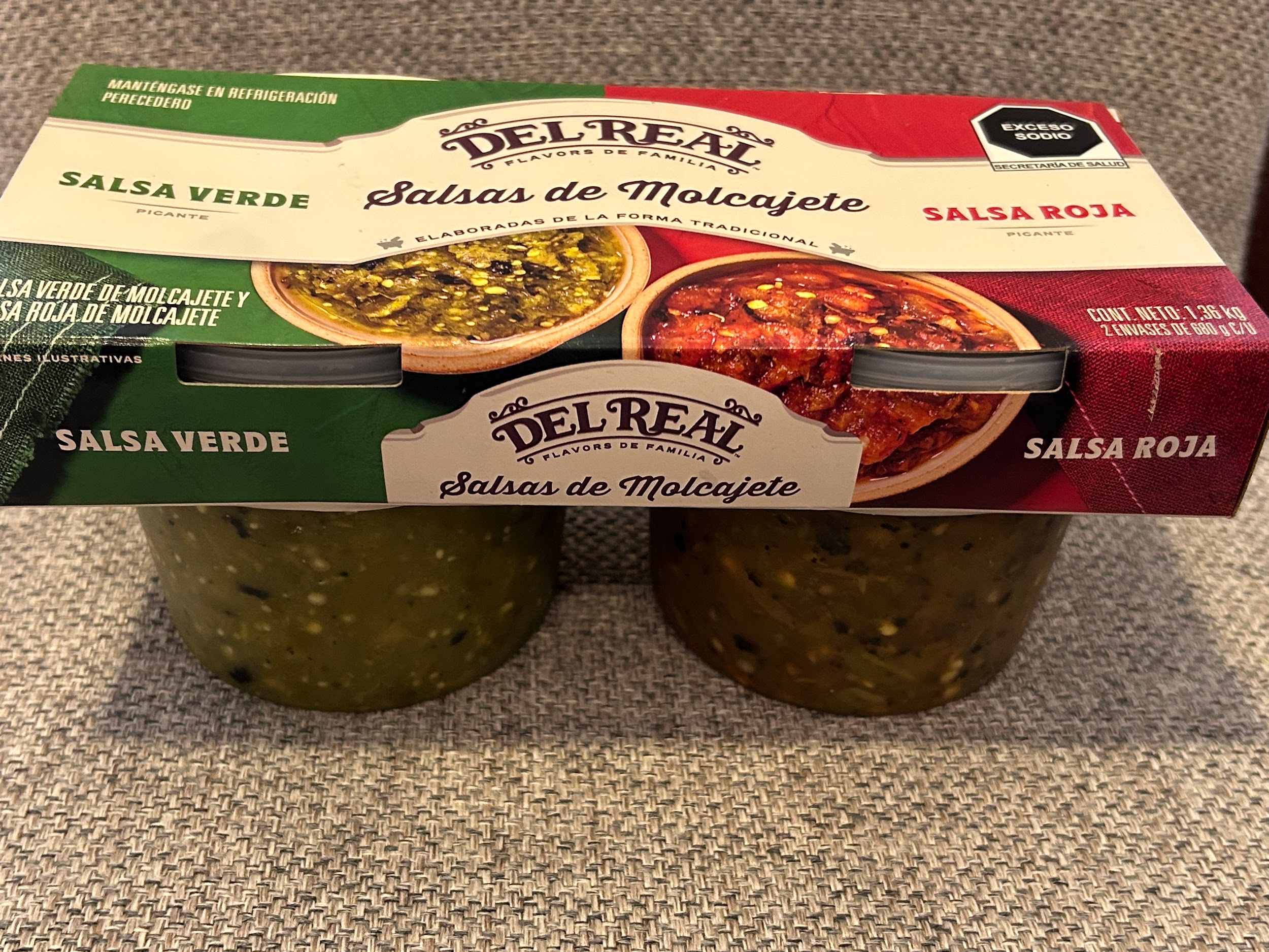 A Good Option When You Cannot Make Salsa From Scratch: Del Real Salsa Roja y Verde
