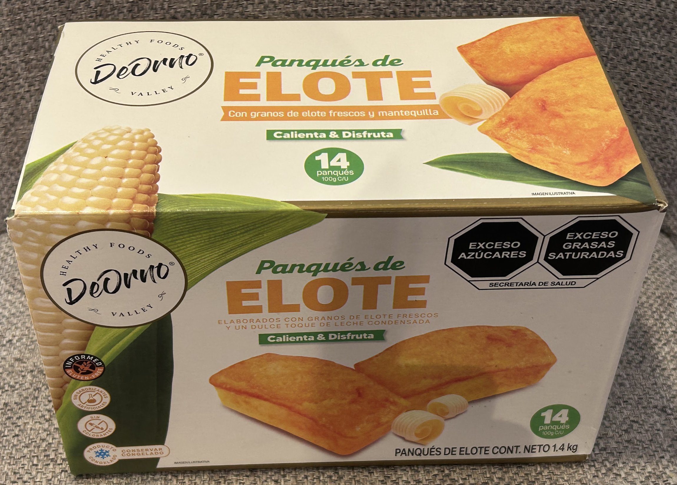 A Great Snack Option! A Freezer Essential? Frozen Corn Cakes / Muffins (14 pack)