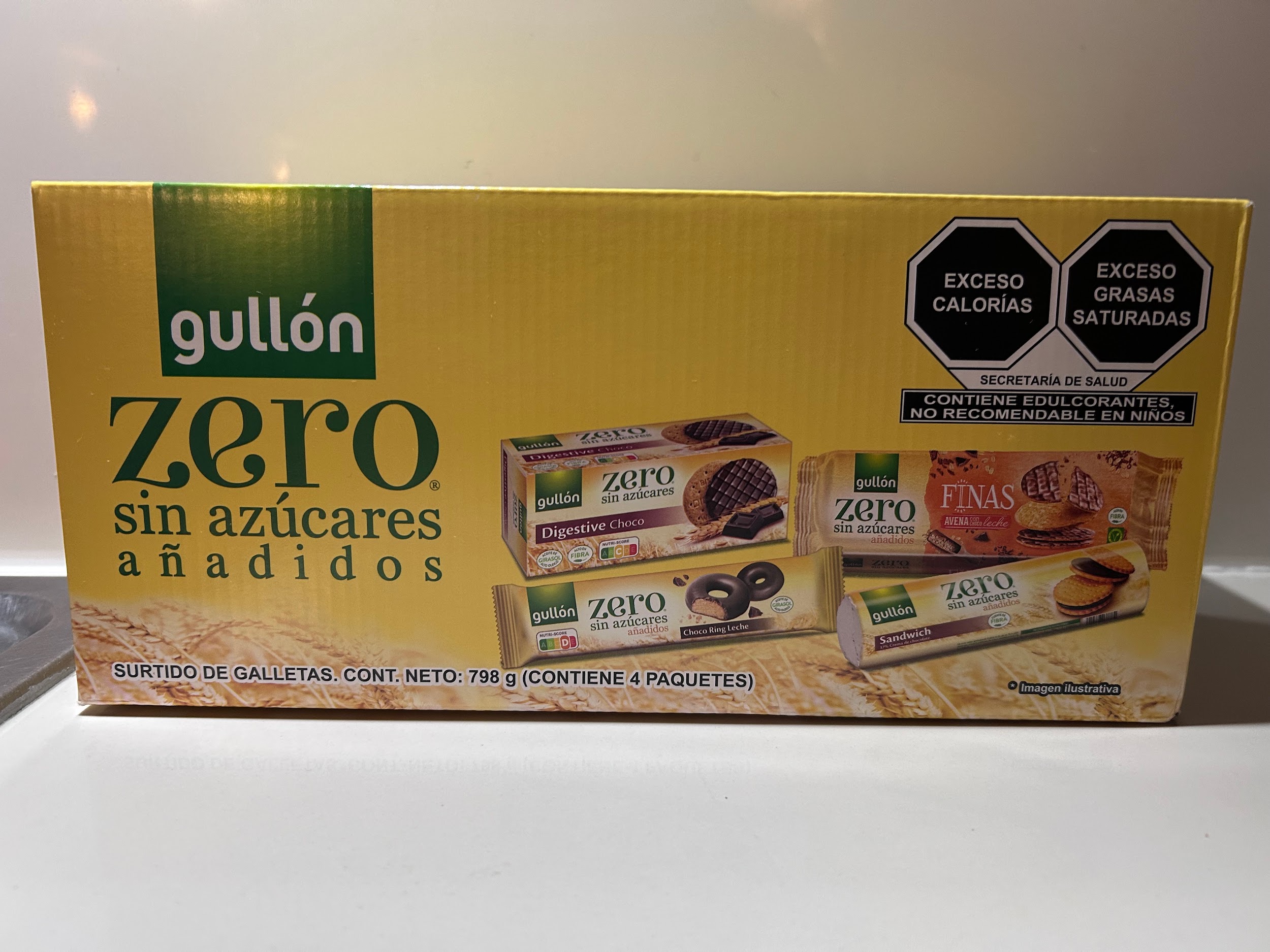 For Anyone Watching Sugar: Gullón Zero Cookies, 4-Variety Pack