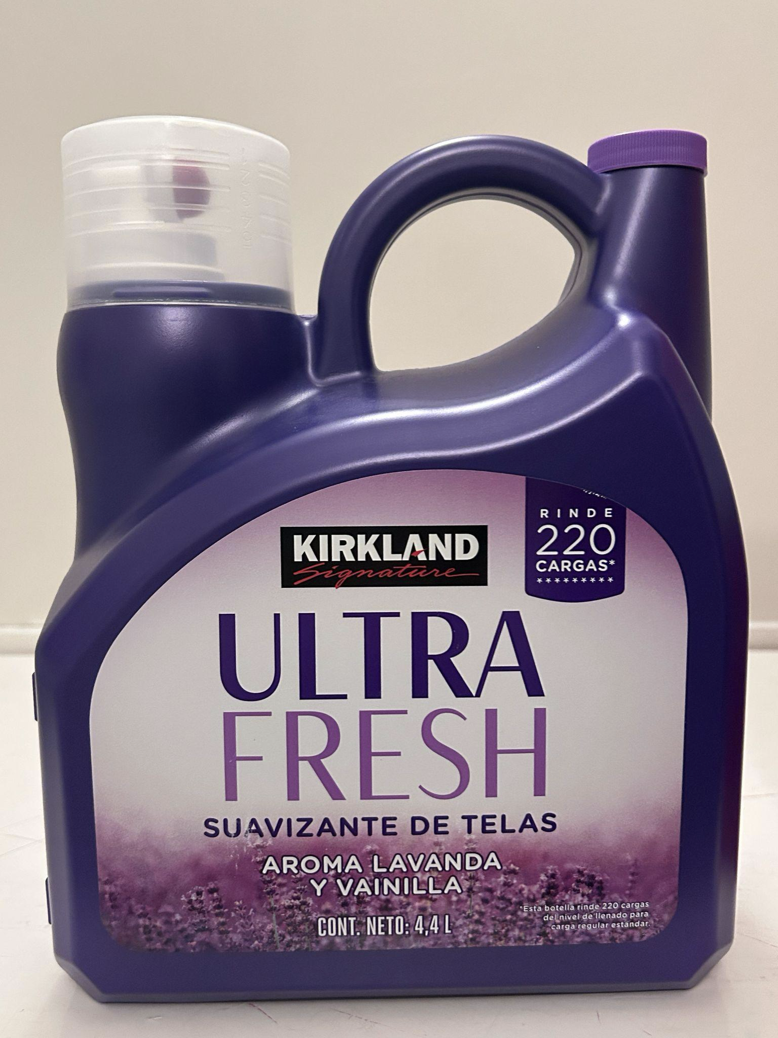 Gentle-Scent Fabric Softener: Kirkland Ultra Fresh 4.4L (Lavender & Vanilla)