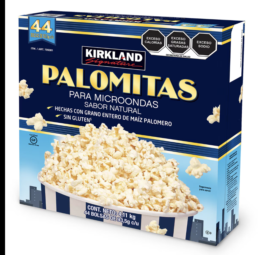 Kirkland Microwave Popcorn (Natural) 44 Bags